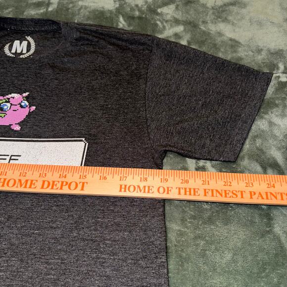 TeePublic Jigglypuff Pokemon Funny Graphic T-Shirt Adult Size Medium Novelty Tee - Picture 4 of 6